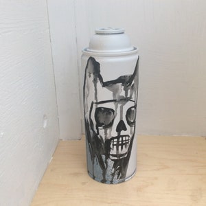 Starheadboy (hand painted spray paint can)