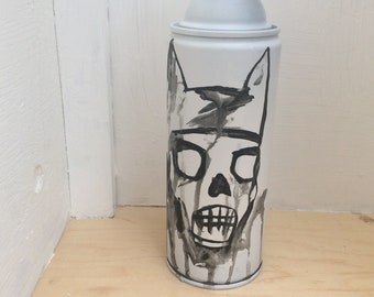 Starheadboy (hand painted spray paint can)
