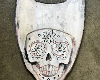 Vintage sugar skull (light purple)