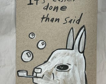 It’s easier done than said