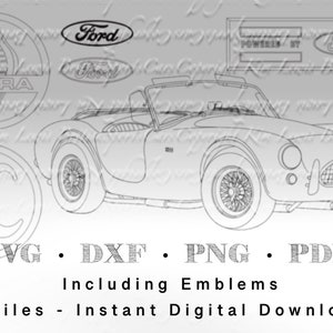 1963 Shelby Cobra - incl. Emblemen