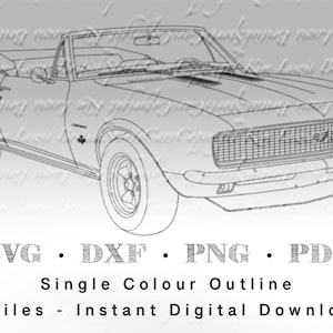 1967 Chevrolet Camaro - SVG