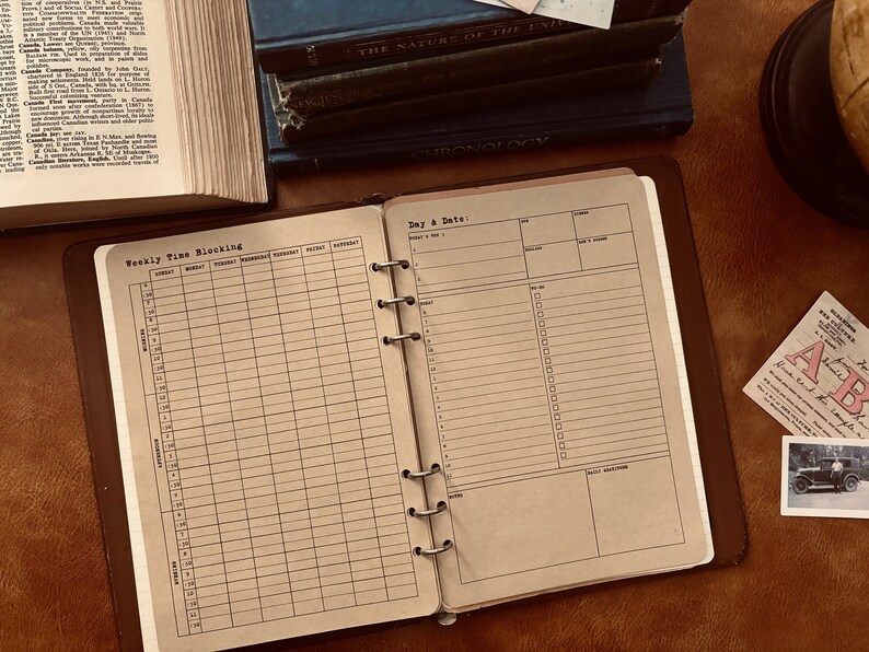 Weekly Time Blocking Planner Printable | Hourly Schedule | Daily Agenda ...