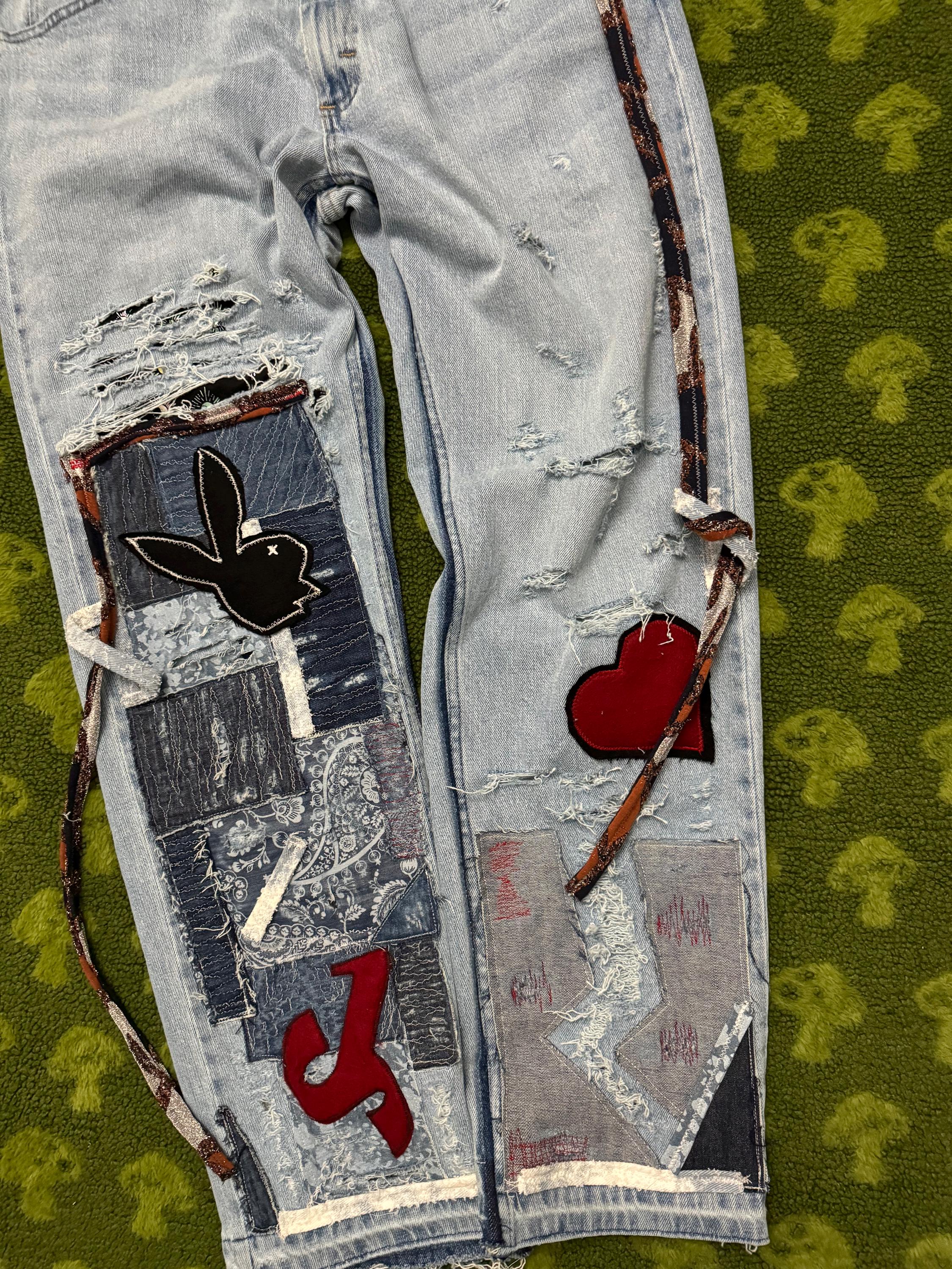 MAZZ 1of1 jeans n0.8 patchwork
