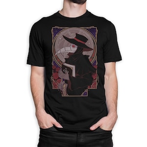 Plague Doctor Art T-Shirt, Men&#39;s and Women&#39;s Sizes (MOV-65001)