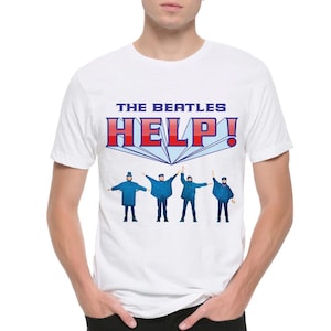 The Beatles Help T-Shirt, Men's and Women's Sizes