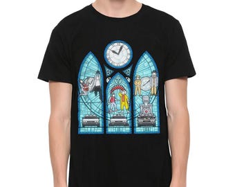 Back to the Future Art T-Shirt, Men&#39;s Women&#39;s Sizes (BAC-422550)