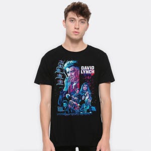 David Lynch Movies Art T-Shirt, Men&#39;s and Women&#39;s Sizes (DVD-562001)