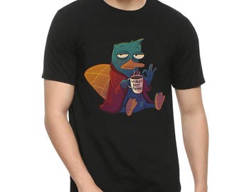 Perry the Platypus T-Shirt, Phineas and Ferb Shirt, Men&#39;s and Women&#39;s Sizes (PRR-08521)