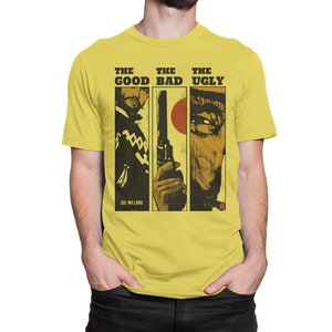 The Good the Bad and the Ugly Clint Eastwood T-Shirt, Men's and Women's Sizes (MOV-52007)