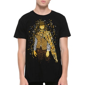 Clint Eastwood Western Gustav Klimt Style T-Shirt, Men's and Women's Sizes (MOV-31001)