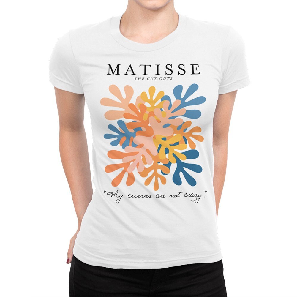 89’s Henri Matisse T-shirt rare vintage 90s Henri Matisse Icarus Stars art tee all over print