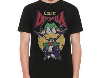 Count Duckula Vintage T-Shirt, Men&#39;s and Women&#39;s Sizes (DUC-09540)
