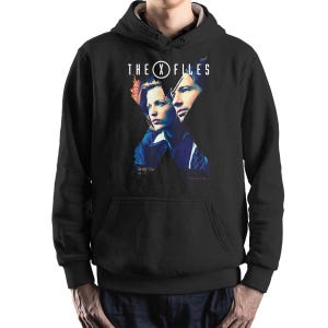 The X-Files Mulder and Scully Hoodie and Sweatshirt / Unisex Sizes