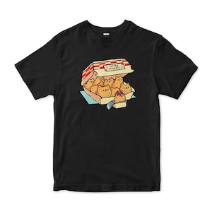 T-shirt Kitten Nuggets, heren- en damesmaten (DSN-36552)