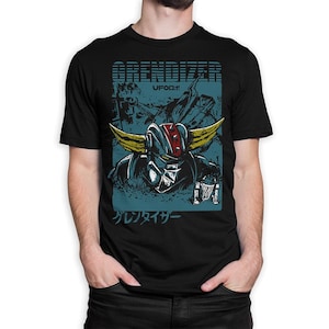 T-shirt UFO Robot Grendizer, heren- en damesmaten (GUN-77770)