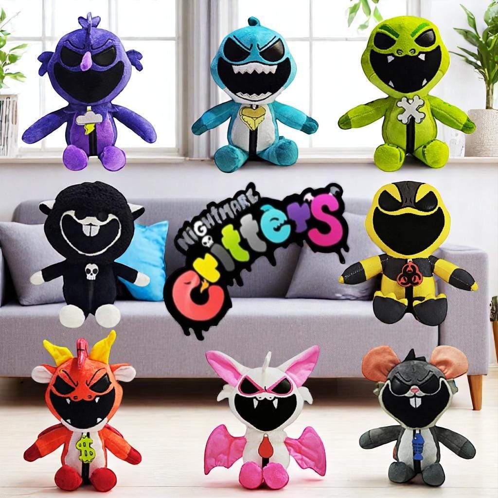 Poppy Playtime Smiling Critters Plushies - Etsy Poppy Playtime Smiling Critters Plushies - Etsy