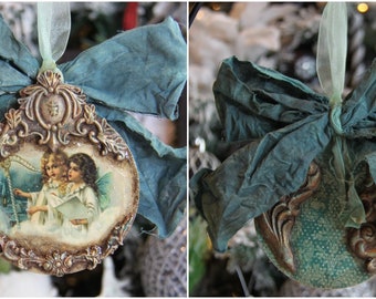 Handmade Vintage Style Christmas Ornaments!  Many to choose from!