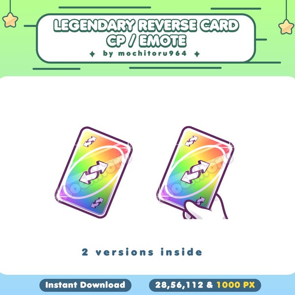 Cute Uno Reverse Card - Etsy