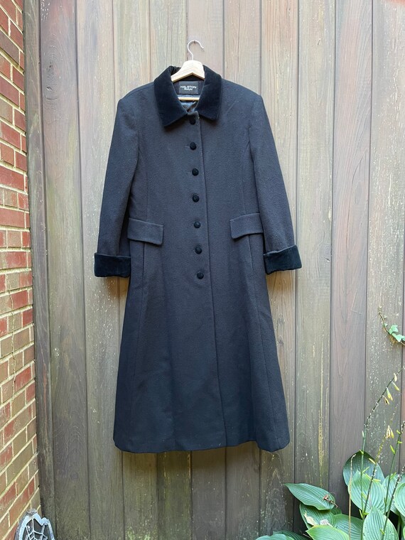 Vintage 90s HALSTON LIFESTYLE Black 