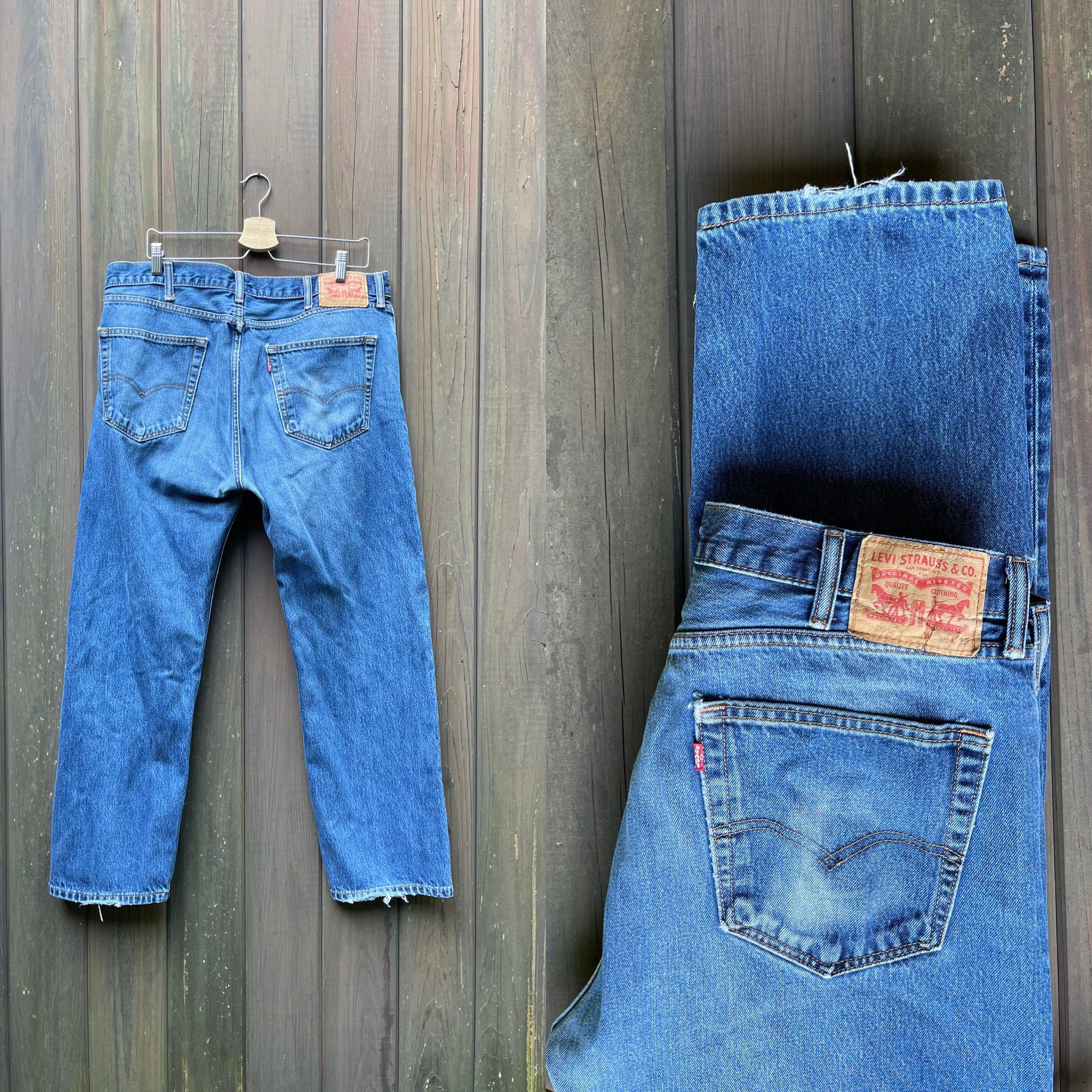 Waist 38 Vintage Levi's 505 Jeans 