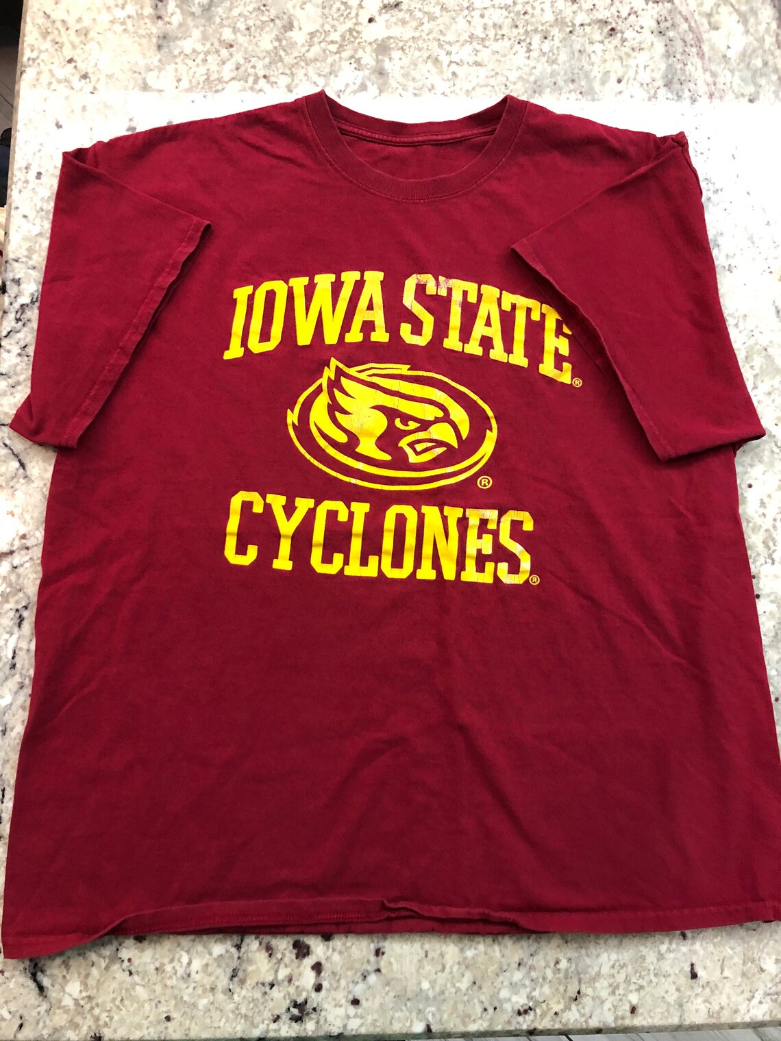 Vintage Iowa State T-shirt size L/XL | Etsy