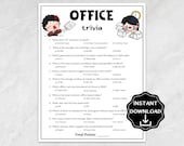Office Trivia Game, Team Building Games, Happy Hour Office Party Ideas,Employee Appreciation Day Ice Breaker Activities, Office Holiday Quiz