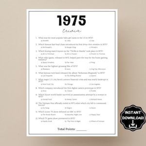 1975 trivia-spel, spellen 50e verjaardag, geboren in 1975 spellen, klasreünie spellen 1975, spellen 50e verjaardag, leuke weetjes 1975, trivia verjaardag