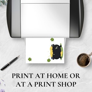 St Patrick's Day Handprint Art, Rainbow Pot of Gold Handprint Keepsake,St Patrick's Day Activity,Daycare Preschool Craft for Kids & Toddlers image 6