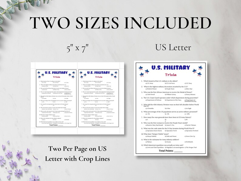 U.S. Military Trivia Quiz, Memorial Day Games for the Office, Memorial ...