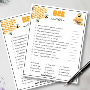 Graph And Bee Riddle Bee Riddles, Bee Jokes and Puns for Kids & Adults, Honey Bee Baby ...