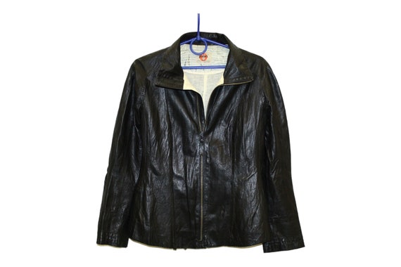 RARE Michiko Koshino X Yen Jeans Goatskin Leather Jacket - Etsy