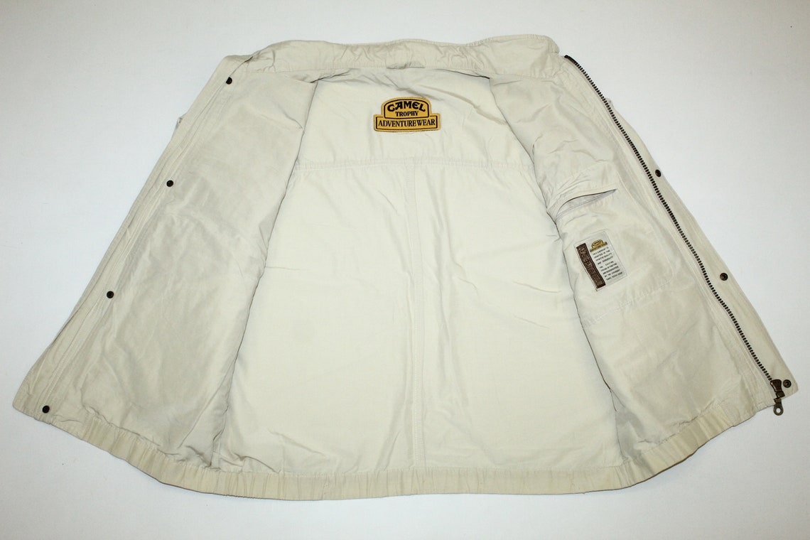 Vintage des années 90 Camel Trophy Adventure Wear chemise à manches courtes Safari Desert taille XL - France