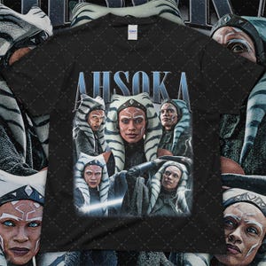 Star Wars Ahsoka Unisex T-Shirt - Cosplay Tee, Geek Apparel, Sci-Fi Fan Gift, Comic Con Outfit, Movie Merchandise