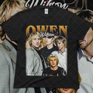 Owen Wilson Graphic Tee | Unisex Softstyle T-Shirt for Movie Lovers, Casual Wear, Gift for Fans, Nostalgia Apparel, Celebrity Merchandise