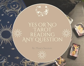 Quick Yes or No Tarot Reading: Personalised Guidance (Within 24 Hours)