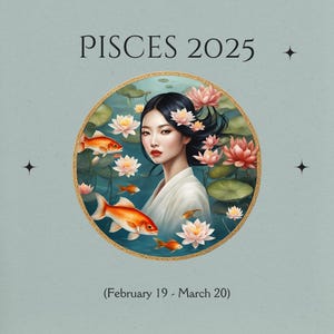 Lettura dei tarocchi e delle rune dei Pesci per l'intero anno 2025: previsione mensile dello zodiaco con carte dei tarocchi, rune dell'Antico Futhark, giorni fortunati e contenuti bonus