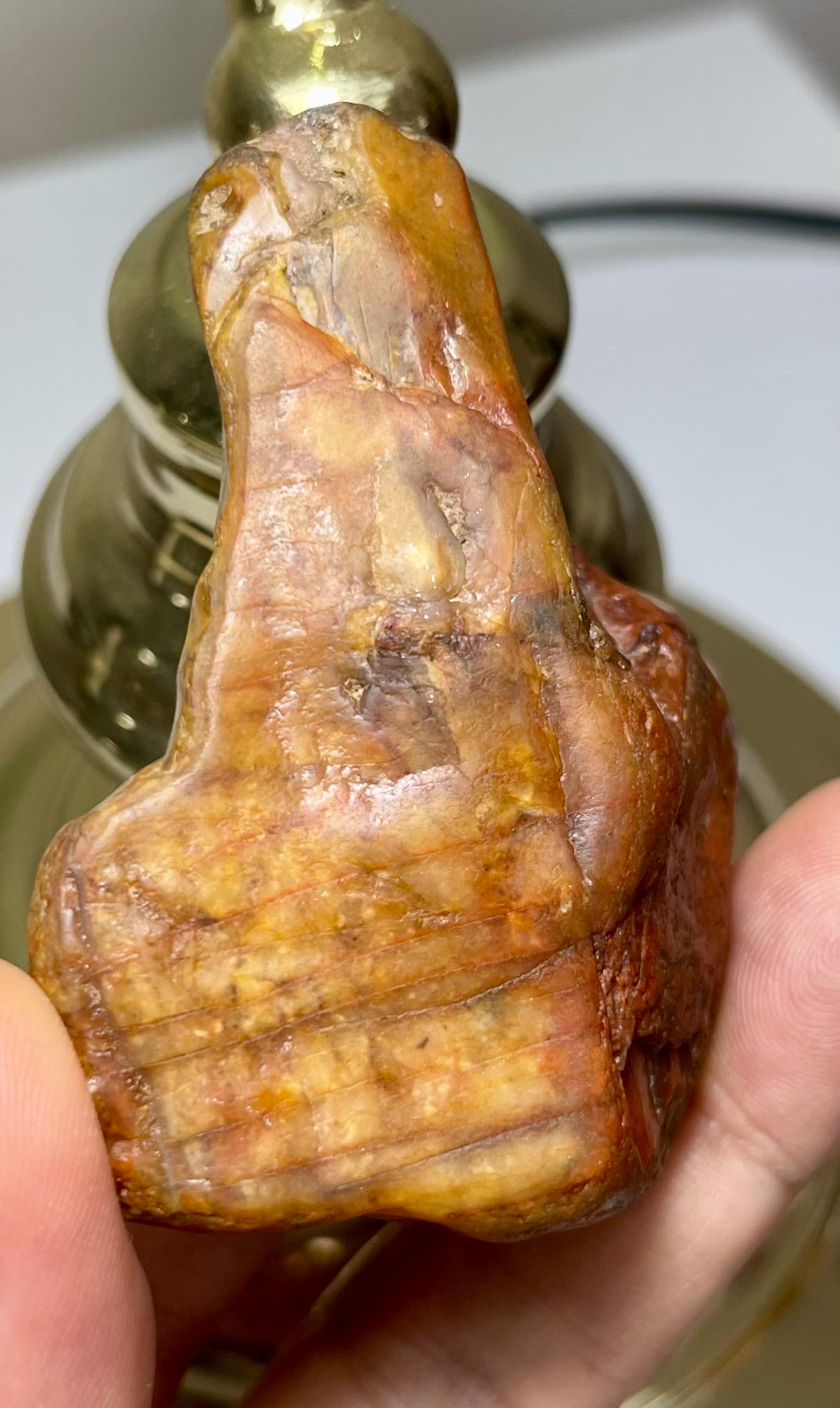 Museum Quality Acheulean Hand Axe With Thousands Of Years Of Use High