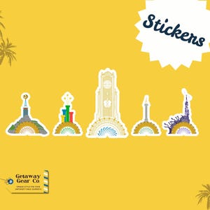 Sticker episch universum alle portals | Geïnspireerd door het episch universum | Vakantie- en reiscadeau
