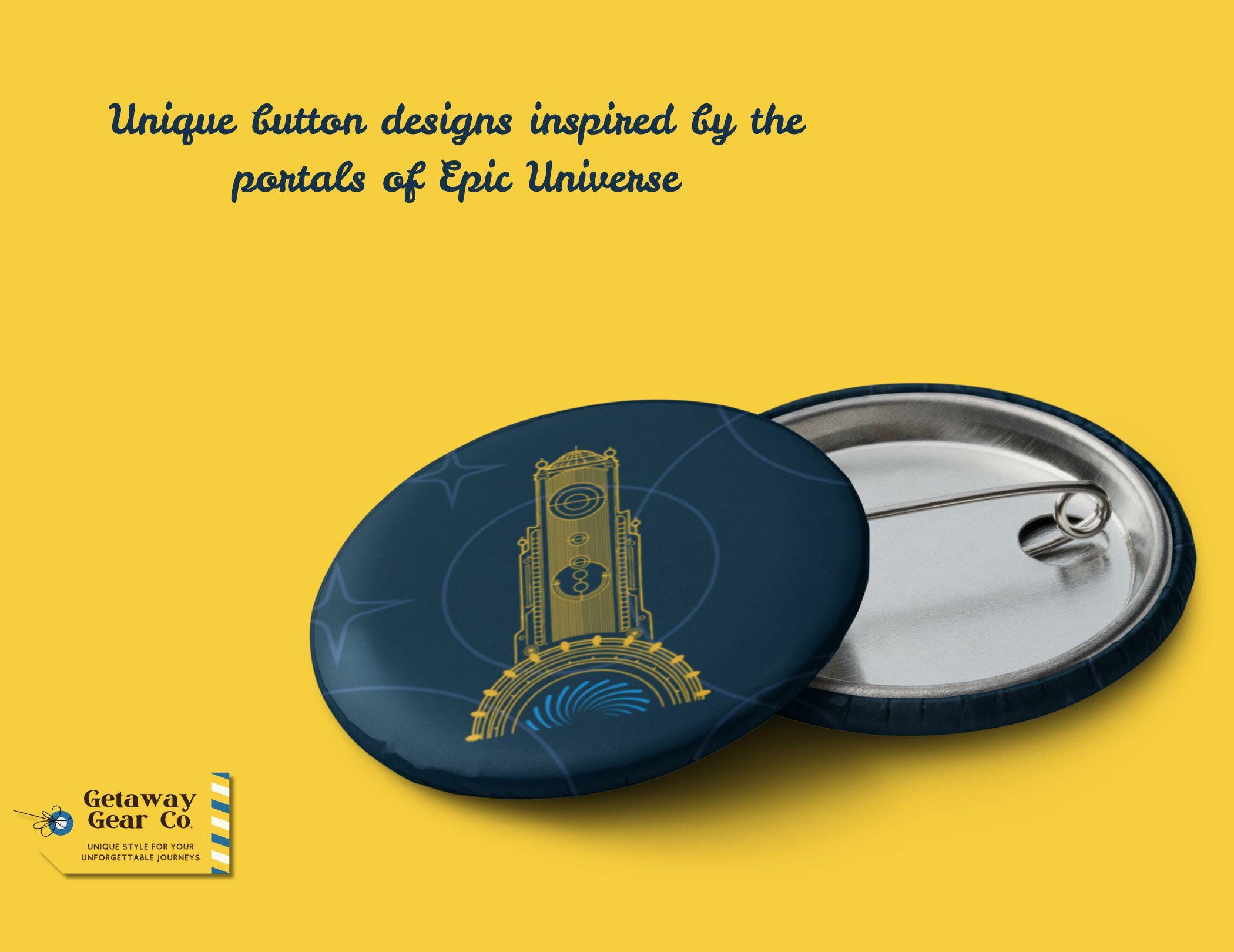 Epic Universe Portals Pin Set | Universal Vacation Souvenir - Etsy