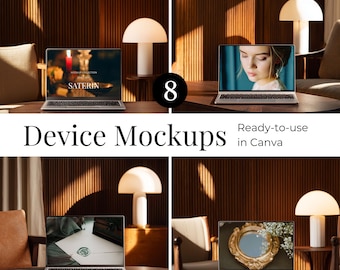 Canva MacBook Mockup, Device Mockups Canva, Digital Mockups, Laptop Mockup, Etsy Listing Mockups, Website Mockups, Computer Mockup, Website