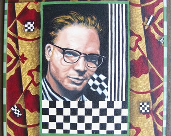 Oil Portrait of Man with Red Hair