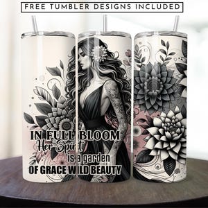 Positive Affirmation Tumbler Wrap: Sarcastic Sublimation Designs (PNG Digital Download)