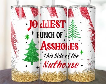 Vaso navideño divertido, diseño sarcástico de sublimación para vaso delgado de 20 oz, envoltura PNG para vaso, envoltura navideña para vaso, descarga digital