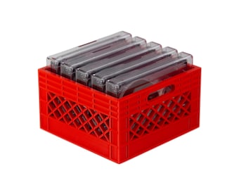 Contenitore compatto per cassette (organizzatore e portacassette fatto a mano) *NUOVI COLORI AGGIUNTI*