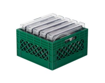 ヴィンテージ NAPA Valley Box Company 木製 48 スロット メディア