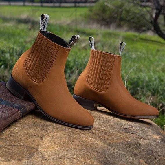 El Canelo Brown Leather horse riding Boots men’s 10.5 El Canelo Men main image 4