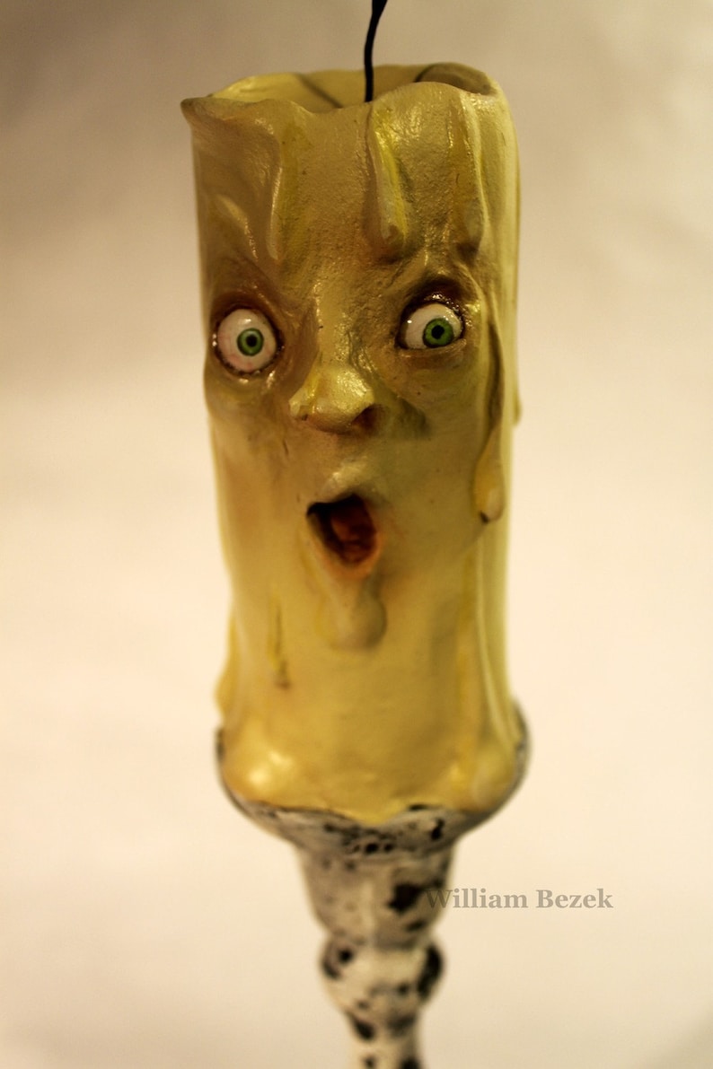 Original sculpted Halloween candles Etsy