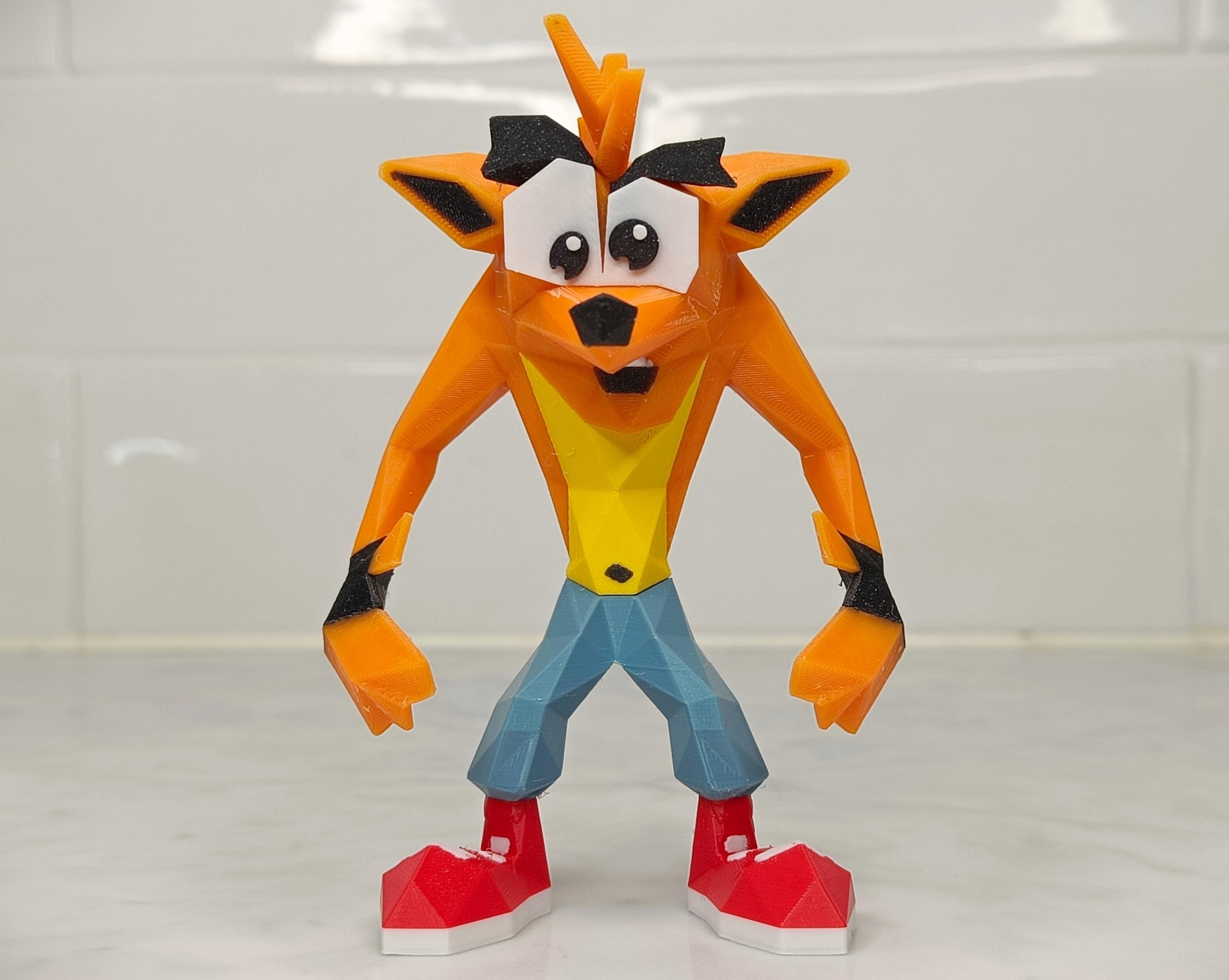 クラッシュバンディクー Crash Bandicoot Tiny フィギュア