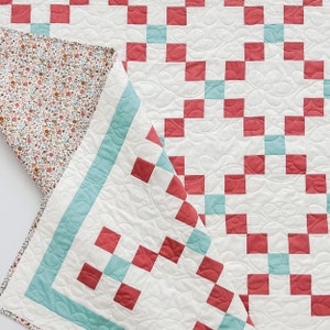 Cozy Cottage Quilt Pattern PDF Quilt Pattern Baby Quilt Simple Quilt Pattern imagem 6